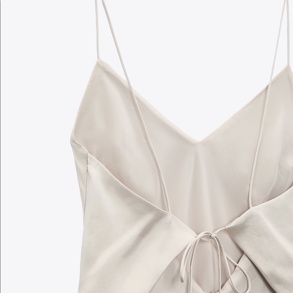 New Zara satin mini dress - Picture 6 of 6